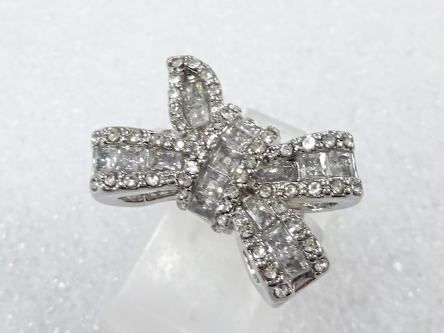 CRYSTAL FASHION RING / JP SIZE 8
